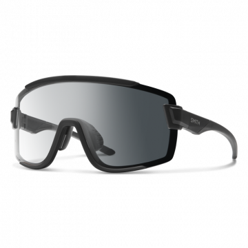 SMITH Wildcat Matte Black + Photochromic Clear to Gray Lens ja kirkas linssi