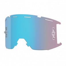 SMITH SQUAD XL MTB Goggles Slate - Fools Gold + ChromaPop Contrast Rose Flash Lens / Clear AF