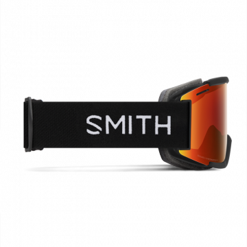 SMITH SQUAD MTB Goggles Black ChromaPop Everyday Red Mirror / Clear AF