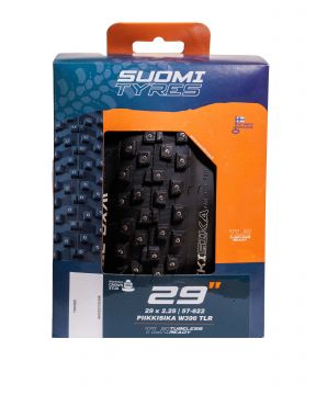 Nastarengas Suomi Tyres WXC Piikkisika W396 TLR 29 x 2.25" Taittuvakylkinen